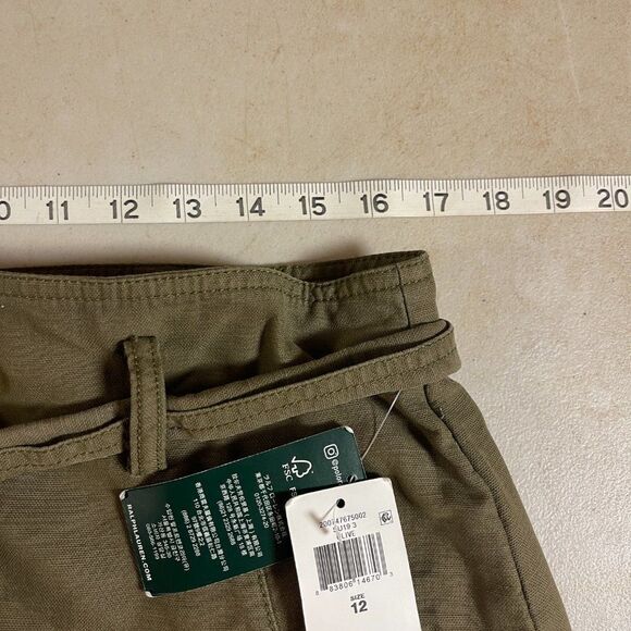 Ralph Lauren black label Olive khaki skirt 12 NWT - Picture 11 of 12
